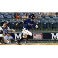 Mississippi Braves at bat