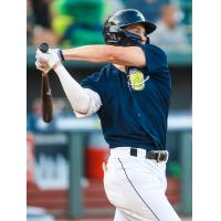 Columbia Fireflies' Brett Squires At Bat