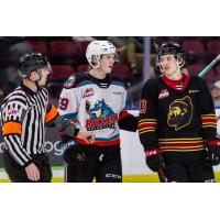 Kelowna Rockets make acquaintances with the Vancouver Giants