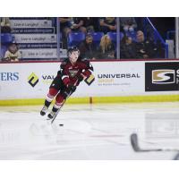 Vancouver Giants defenceman Mazden Leslie