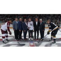 Peterborough Petes' Captain Shawn Spearing and Board of Directors