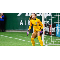 Racing Louisville FC goalkeeper Jordyn Bloomer