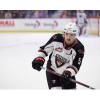 Vancouver Giants' Carson Hayes in action