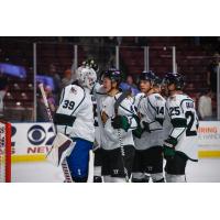 Utah Grizzlies celebrate win