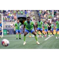 Sounders FC defender Yeimar Gómez Andrade