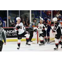 Vancouver Giants' Julian Cull on the ice