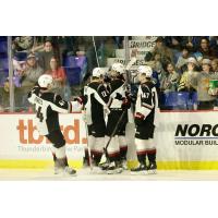 Vancouver Giants celebrate win