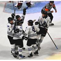 Wenatchee Wild celebrate win