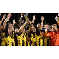 Charleston Battery celebrate win