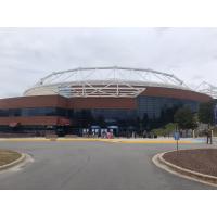 Crown Coliseum, home of the Fayetteville Marksmen