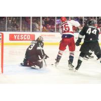 Allen Americans center Spencer Asuchak vs. the Utah Grizzlies