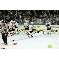 Vancouver Giants on Teddy Bear Toss night