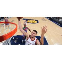 Pete Nance of the Cleveland Charge throws down a dunk against the Indiana Mad Ants