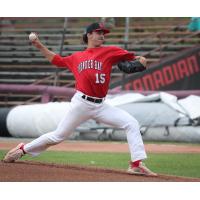 Thunder Bay Border Cats pitcher Jack Pineau