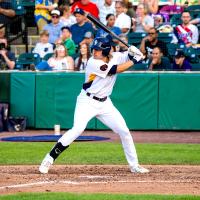 York Revolution outfielder Jacob Rhinesmith