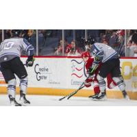 Wichita Thunder battle the Allen Americans