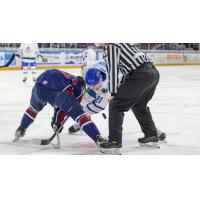 Wichita Thunder face off with the Tulsa Oilers