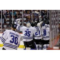 Wenatchee Wild celebrate win