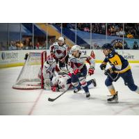 South Carolina Stingrays defend their goal