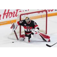 Belleville Senators' Leevi Merilainen in action