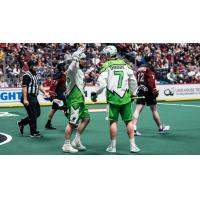 Saskatchewan Rush's Patrick Dodds on the field