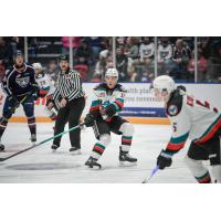 Kelowna Rockets' Ethan Neutens in action