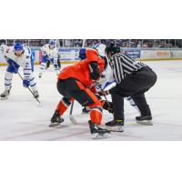 Wichita Thunder face off with the Kansas City Mavericks