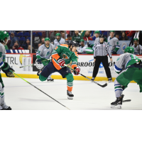 South Carolina Stingrays in their St. Patrick's uniforms