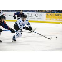 Wenatchee Wild's Miles Cooper in action