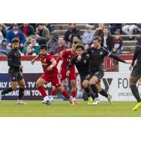 South Georgia Tormenta FC battle the Richmond Kickers