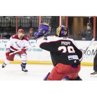 Rapid City Rush's Christian Propp	in action