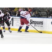 Allen Americans center Colin Jacobs vs. the Rapid City Rush