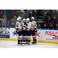 Lehigh Valley Phantoms celebrate win