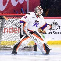 Reading Royals goaltender Parker Gahagen