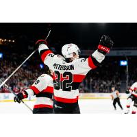 Belleville Senators' Oskar Pettersson on game night