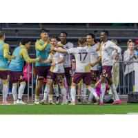 Detroit City FC celebrates win