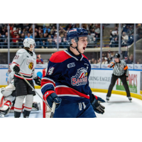 Saginaw Spirit's Joey Willis on game night