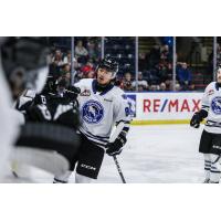 Wenatchee Wild's Kenta Isogai on game night