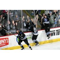 Wenatchee Wild celebrate win