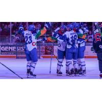 Wichita Thunder celebrate win