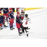 Allen Americans get into it with the Adirondack Thunder