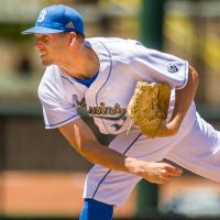 Pitcher Jon Olsen with UCLA