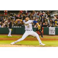 Charleston RiverDogs' Hayden Snelsire in action