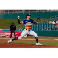 Montgomery Biscuits' Patrick Wicklander in action