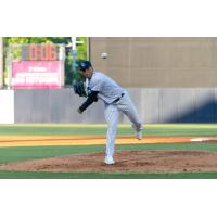 Tampa Tarpons' Allen Facundo in action