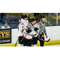 Adirondack Thunder celebrate win