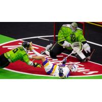 Saskatchewan Rush battle the San Diego Seals