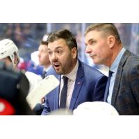 Regina Pats Head Coach Brad Herauf and Assistant Coach Ken Schneider