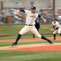 Pitcher Mac Lardner with Gonzaga