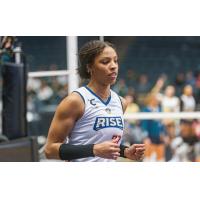 Grand Rapids Rise outside hitter Symone Abbott